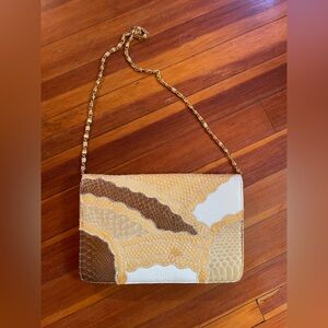 Snakeskin purse